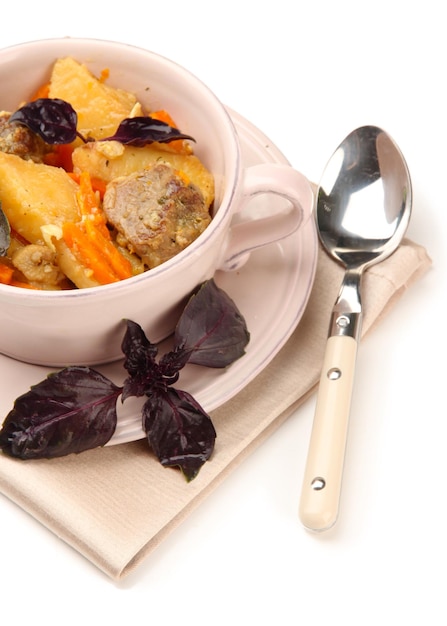 Miseczka domowego gulaszu